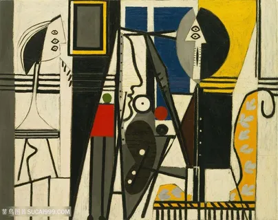 毕加索抽象简约艺术装饰画 毕加索抽象简约艺术装饰画