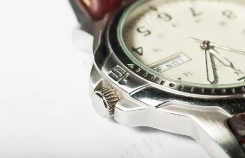 手表局部特写图片