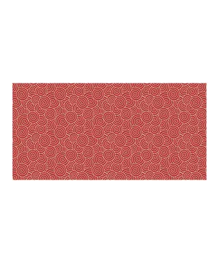 红色中式祥云图案纹理矢量