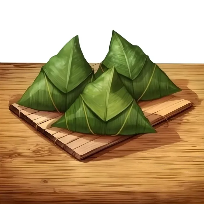 粽子绿叶免抠(1900x1900)
