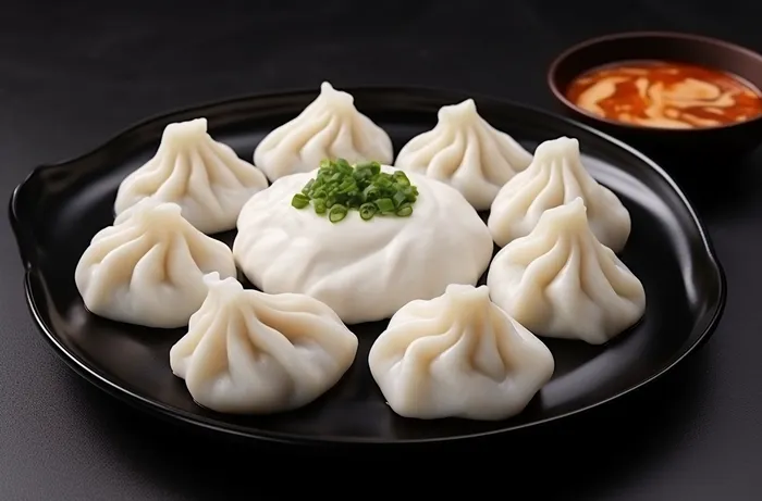 包子汤包小笼包早餐美食摄影图(4080x2688)