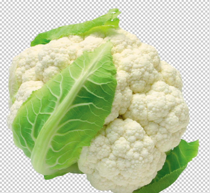 有机菜花免扣素材psd模版下载