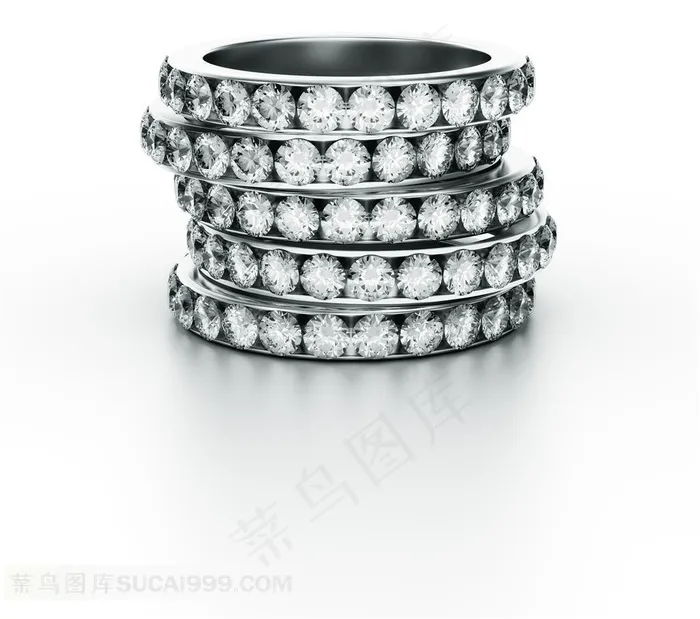 水晶宝石钻戒高清图片素材