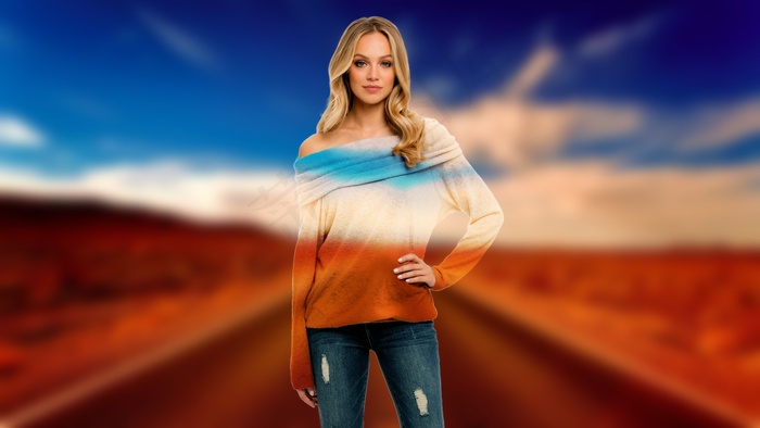 清新唯美可爱的女孩摄影图片