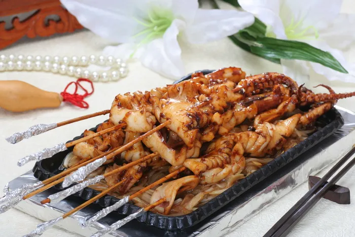 铁板串鱿鱼 (3)