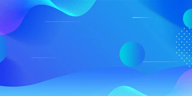 蓝色科技感展板