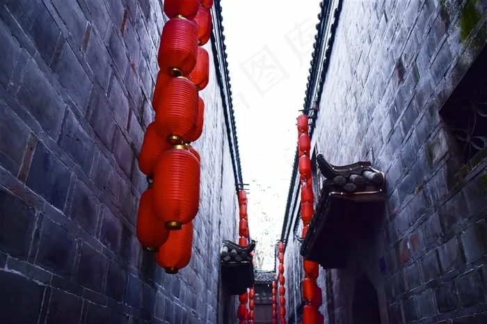 锦里古镇小街道