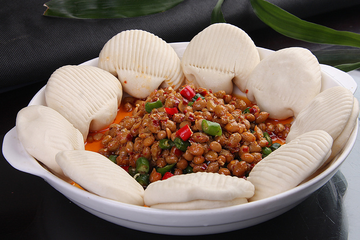 风味豆夹馍