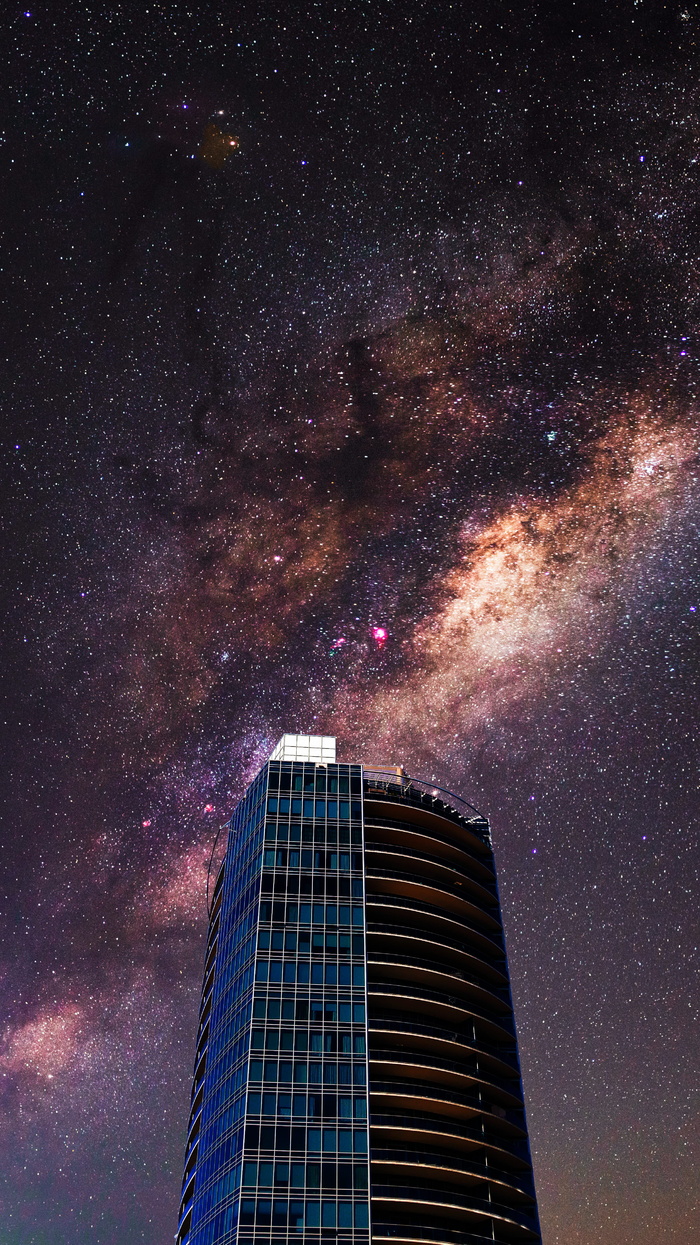 高清唯美城市夜景高楼大厦