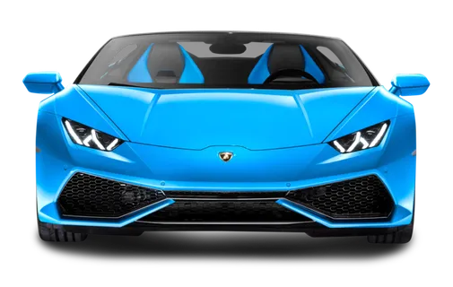 透明跑车素材小车汽车免扣素材PNG