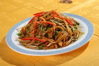 22黑豆苗炒鲜粉. (2)-西北人家