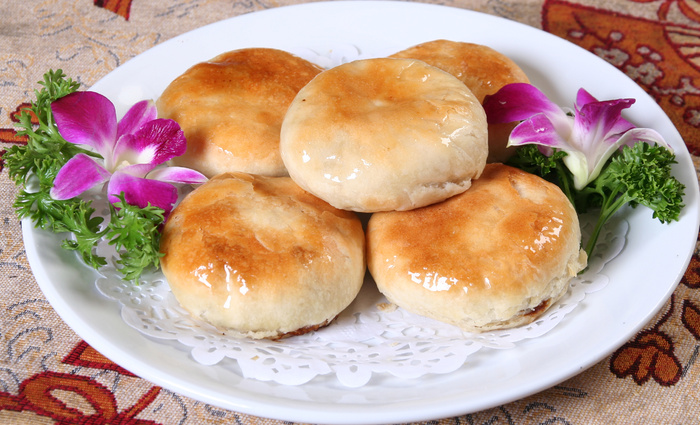 肉沫烧饼