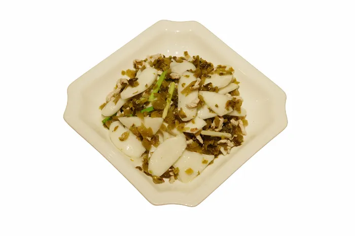 雪菜年糕
