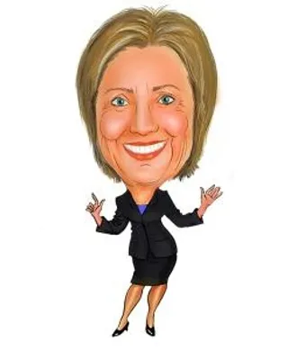 希拉里克林顿 PNG免抠