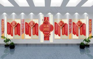 民族团结民族*建文化墙