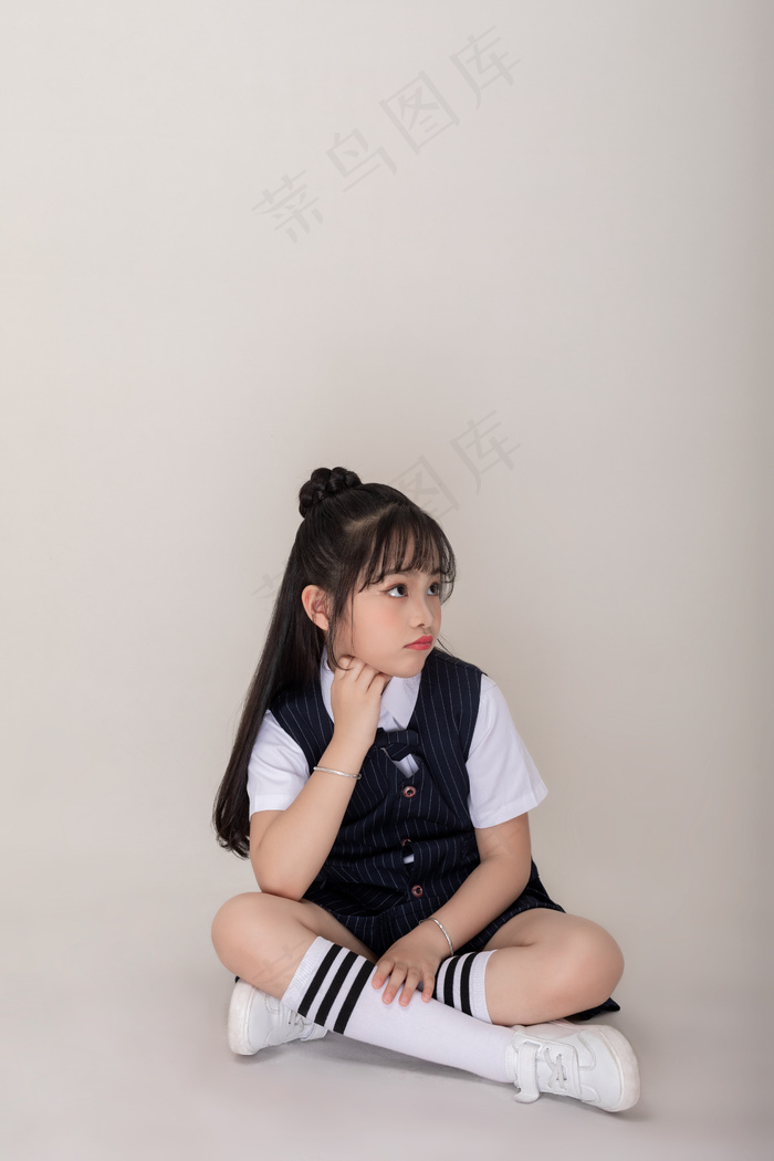 清新唯美可爱的女孩摄影图片