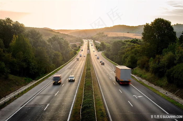 高速公路风景图片