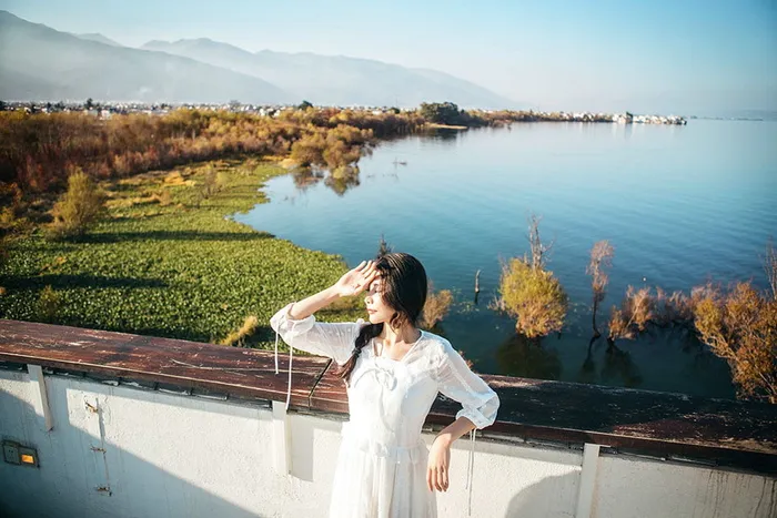 摄影图片人物美女模特照片