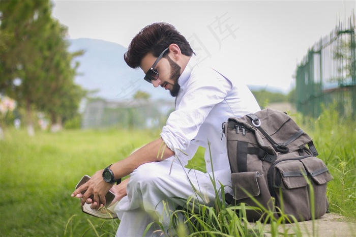 英国绅士帅哥生活照