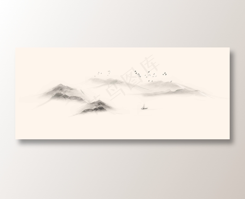 水墨山水 水墨山水素材