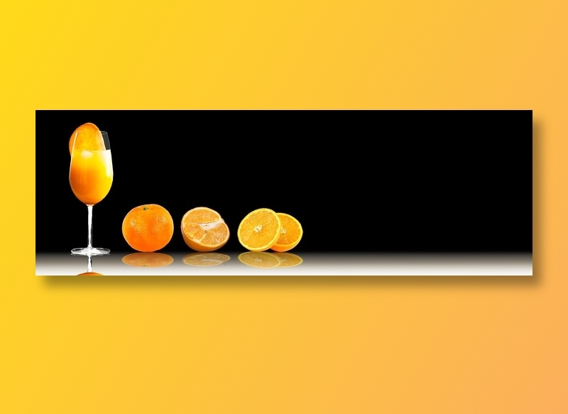 喝, 食物, 橙子, 玻璃, 果汁, 橙汁