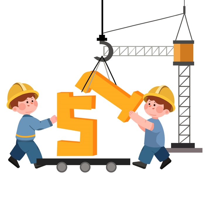 五一劳动节创意插画元素