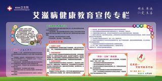 艾滋病健康教育宣传专栏