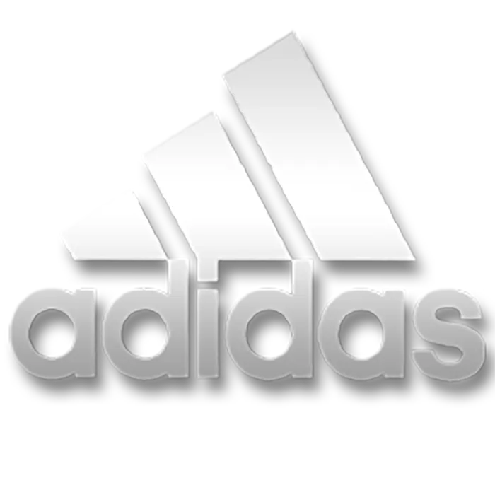 银色阿迪达斯