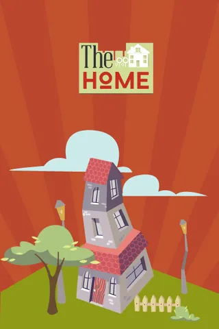 街道建筑矢量扁平插画