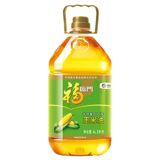 中粮福临门大豆油6.18升超市商品白底图免抠实物摄影png格式图片透明底