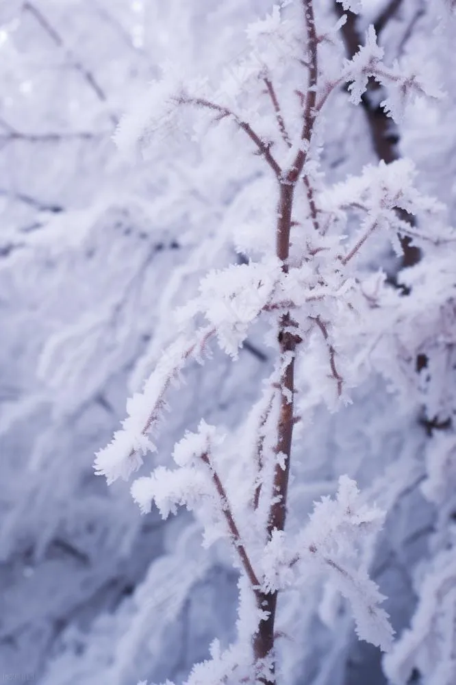 极简下雪雪景冬天背景(896x1344)