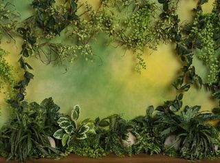 儿童照相拼接背景