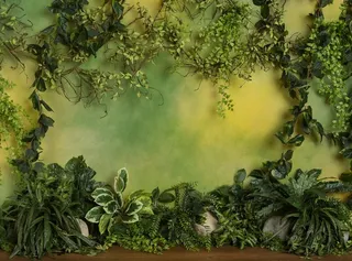 儿童照相拼接背景