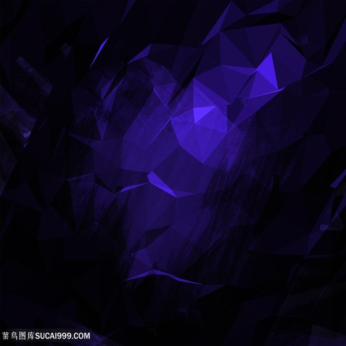 深邃紫色几何背景高清图片
