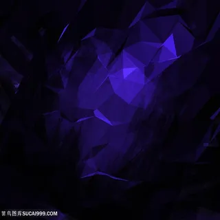 深邃紫色几何背景高清图片