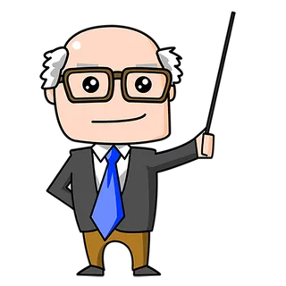 老师上课卡通简笔少儿兴趣班