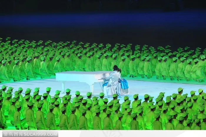 奥运会开幕式-钢琴表演