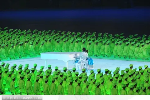 奥运会开幕式-钢琴表演