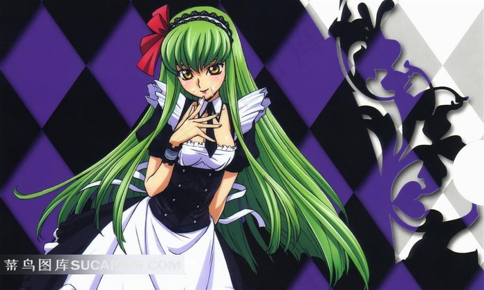 动漫女孩插画素材