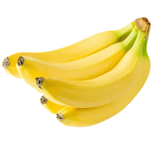 74香蕉 (3)水果超市商品白底图免抠实物摄影png格式图片透明底