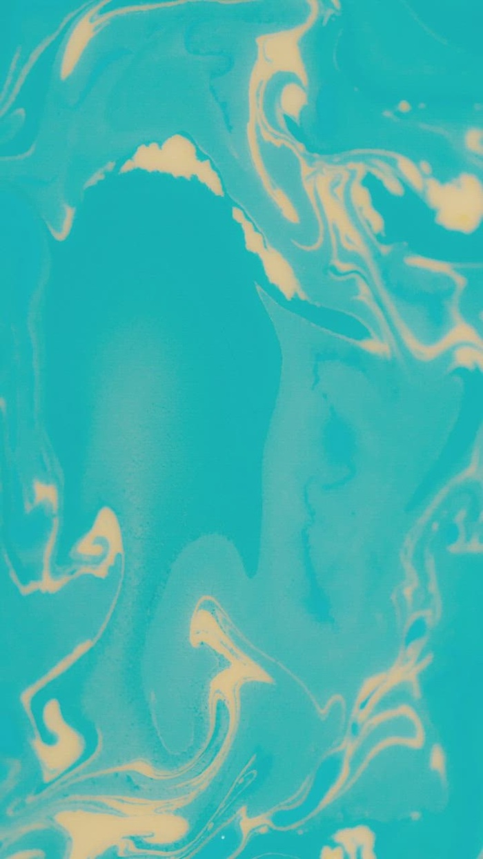 蓝色和黄色旋流颜料