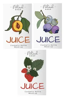 AI矢量水果插画