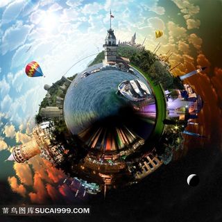 创意地球-创意环球地球高清摄影图片