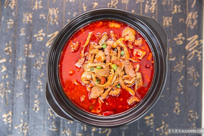 羊杂汤高清摄影图