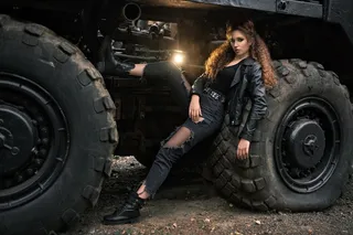 霸气美女写真人体摄影图片