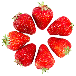 草莓水果超市商品白底图免抠实物摄影png格式图片透明底