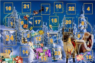 圣诞节冬天背景风景