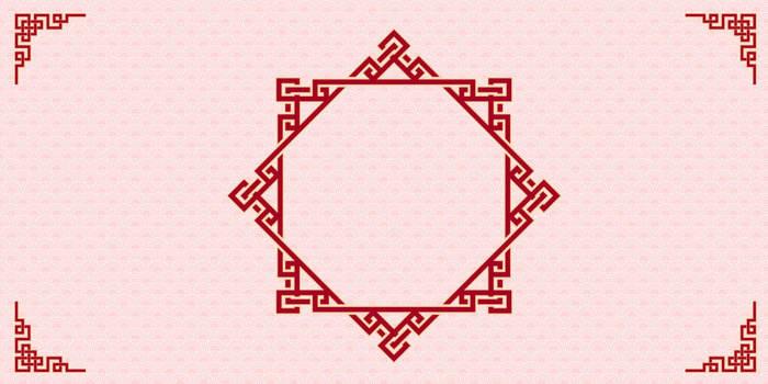 中国风传统水墨古风古典展板边框工笔画PS海报背景平面广告Ai设计素材ai矢量模版下载