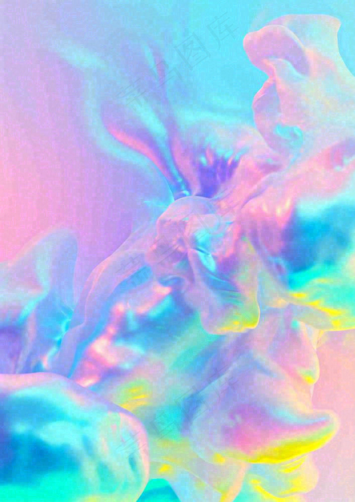 彩色奇幻光影效果质感背景(928x1312)