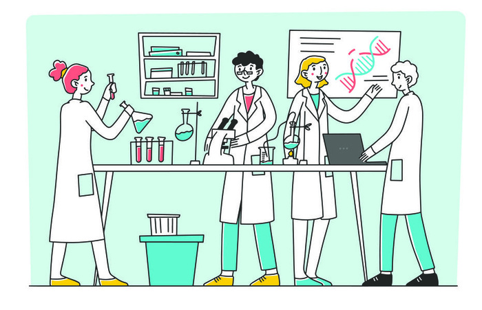 扁平化人物场景办公互联网等距ai矢量设计网页海报UI素材插画